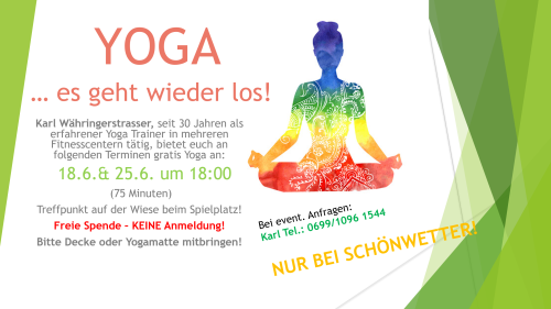 YOGA mit Karli - es geht wieder los! 